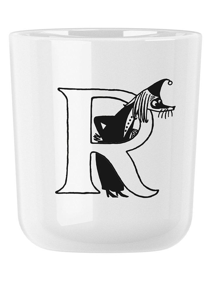 RIG-TIG Kubek "Moomin ABC - R" w kolorze białym - 200 ml rozmiar: onesize