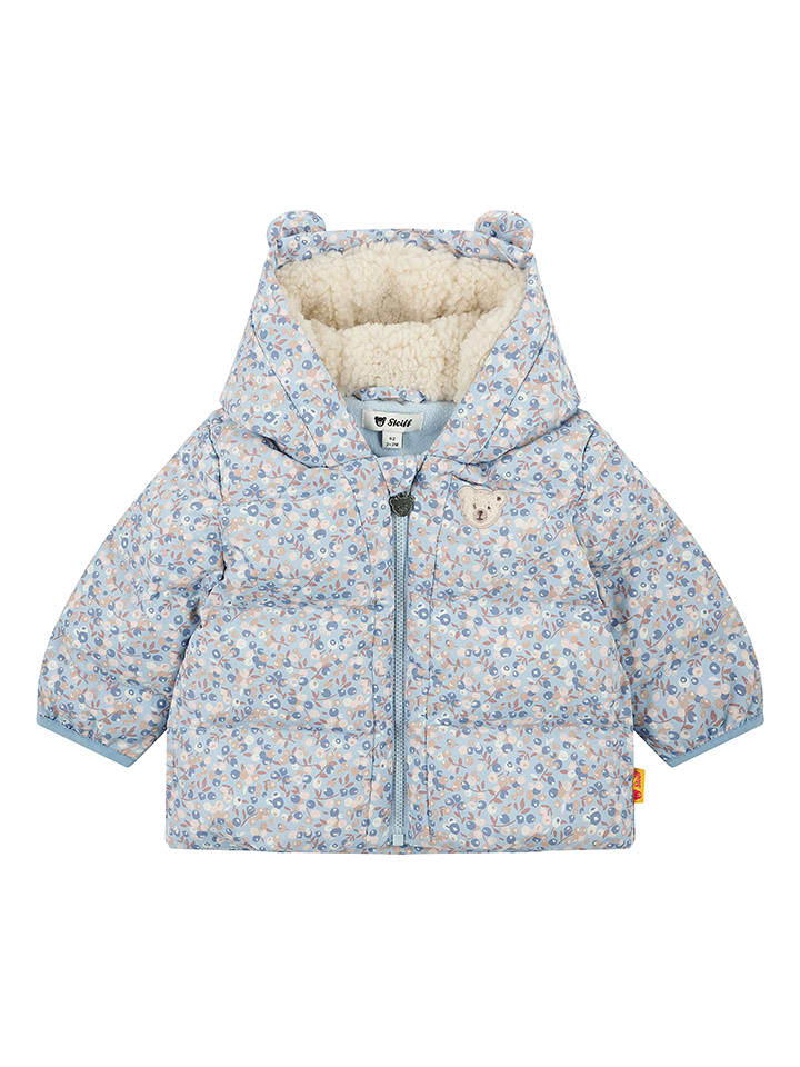 Steiff Kurtka pikowana w kolorze błękitnym rozmiar: 62