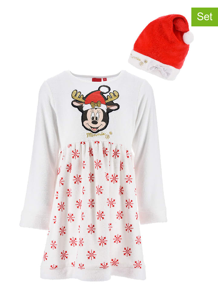 Disney Minnie Mouse 2-częściowy zestaw "Minnie" w kolorze białym rozmiar: 98