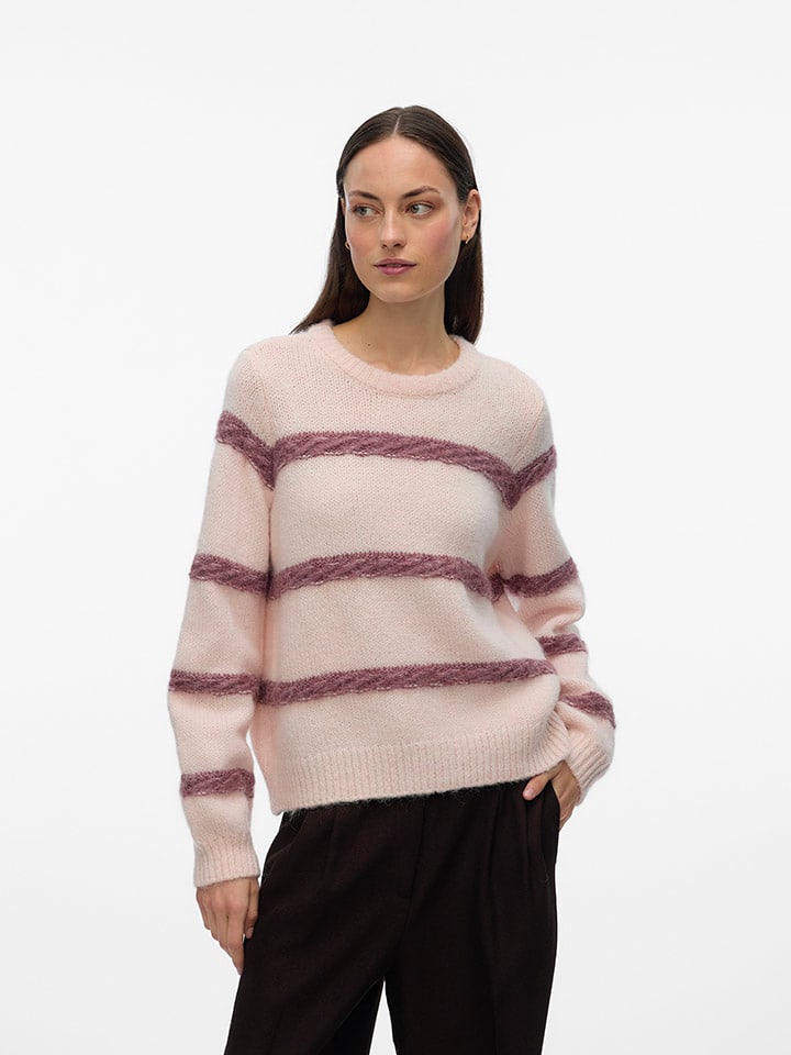 Vero Moda Sweter w kolorze jasnoróżowym rozmiar: XS