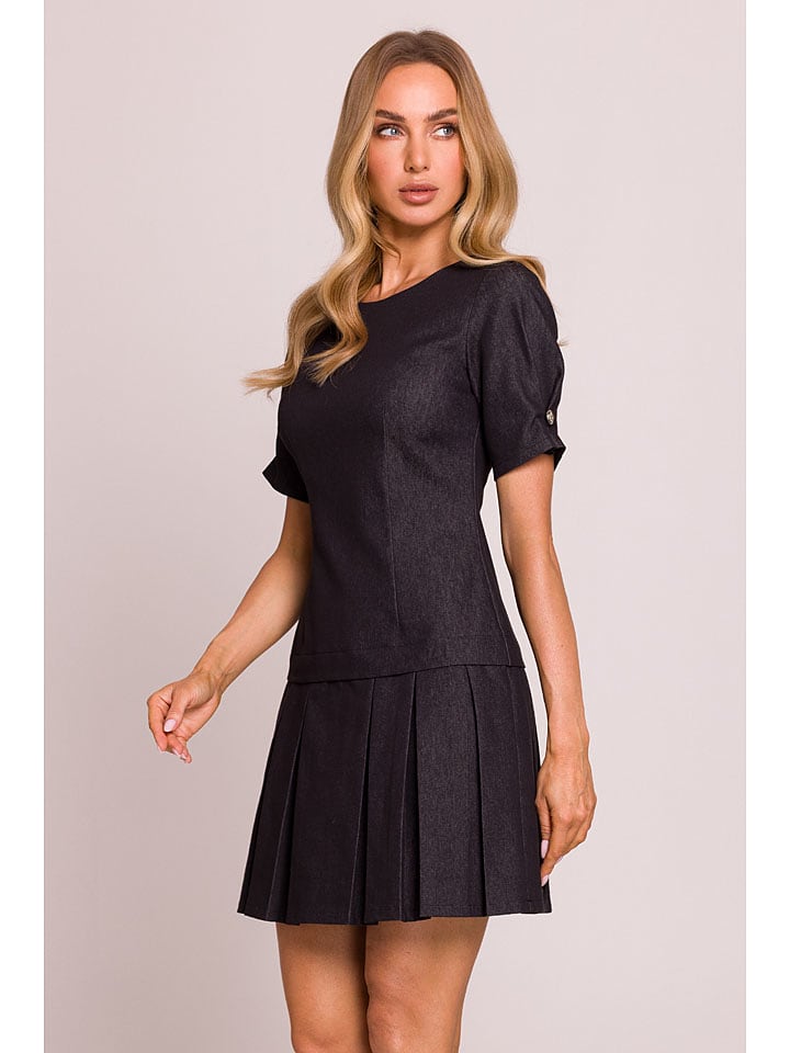 made of emotion Sukienka w kolorze antracytowym rozmiar: S