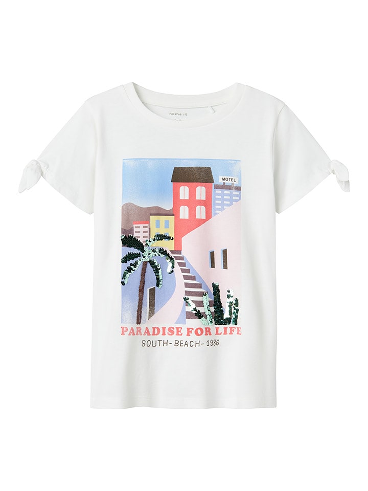 name it Koszulka w kolorze białym rozmiar: 116