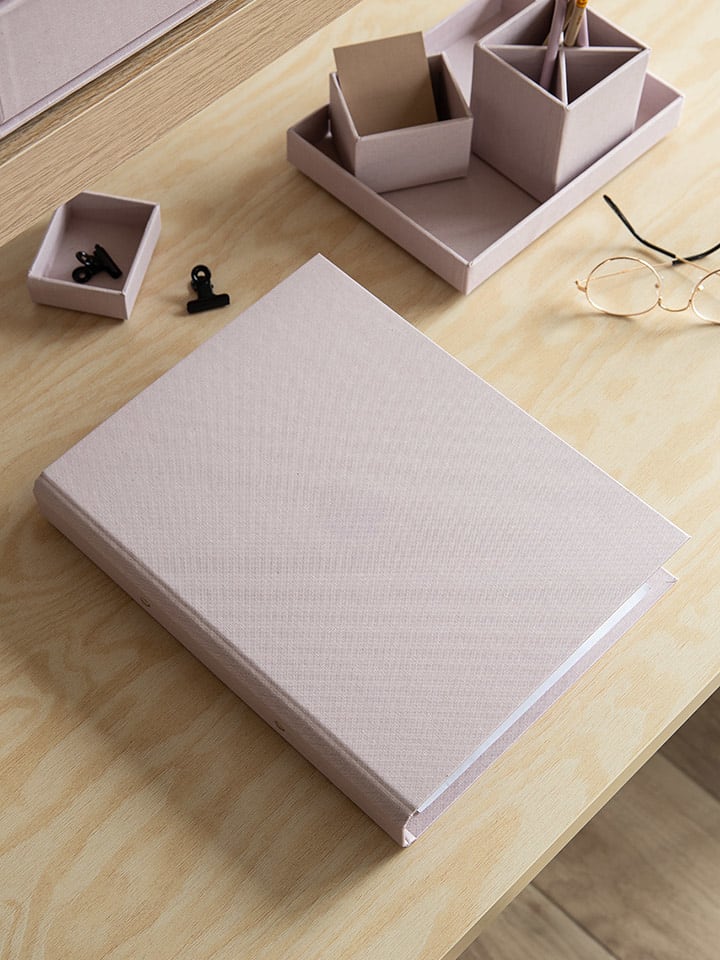 BigsoBox Segregator pierścieniowy "Ringo" w kolorze jasnoróżowym - DIN A5 rozmiar: onesize