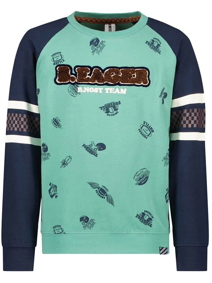 B.Nosy Bluza w kolorze turkusowo-granatowym rozmiar: 110