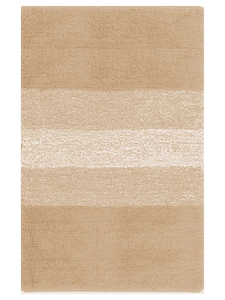 Schiesser Dywanik łazienkowy "Madrid" w kolorze beżowo-kremowym rozmiar: 60x100 cm