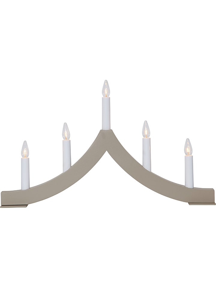 STAR Trading Lampa dekoracyjna "Pagod" w kolorze beżowym - 45 x 27 cm rozmiar: onesize