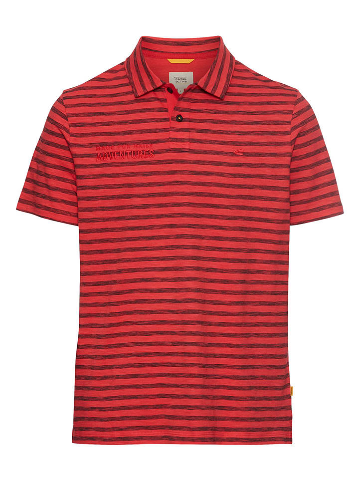 Camel Active Koszulka polo w kolorze czerwonym rozmiar: XXL