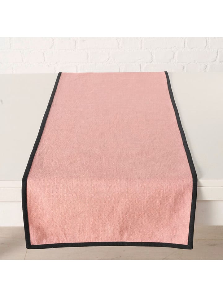 Boltze Bieżnik "Rosay" w kolorze jasnoróżowym - 140 x 40 cm rozmiar: onesize