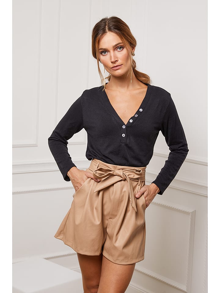 Joséfine Sweter "Drival" w kolorze czarnym rozmiar: M