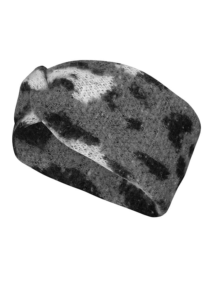 Eight2Nine Opaska w kolorze szaro-czarnym na czoło rozmiar: onesize