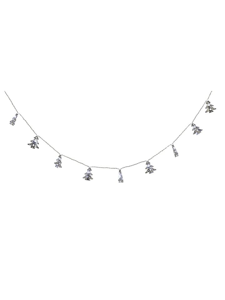 näve Łańcuch światełek LED "Christmas" w kolorze srebrnym - dł. 130 cm rozmiar: onesize