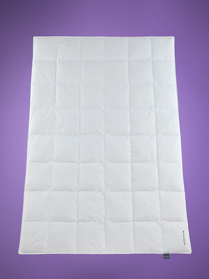 Häussling Bettwaren Całoroczna kołdra puchowa w kolorze białym rozmiar: 140x220 cm