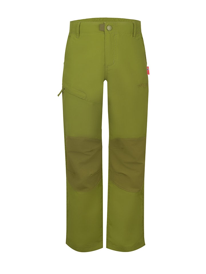 Trollkids Spodnie funkcyjne "Hammerfest Pro" w kolorze zielonym rozmiar: 122