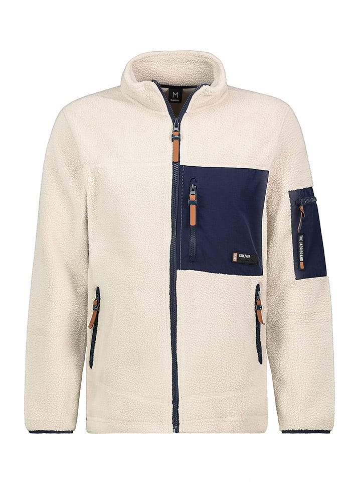 Sublevel Kurtka polarowa w kolorze kremowym rozmiar: XXL