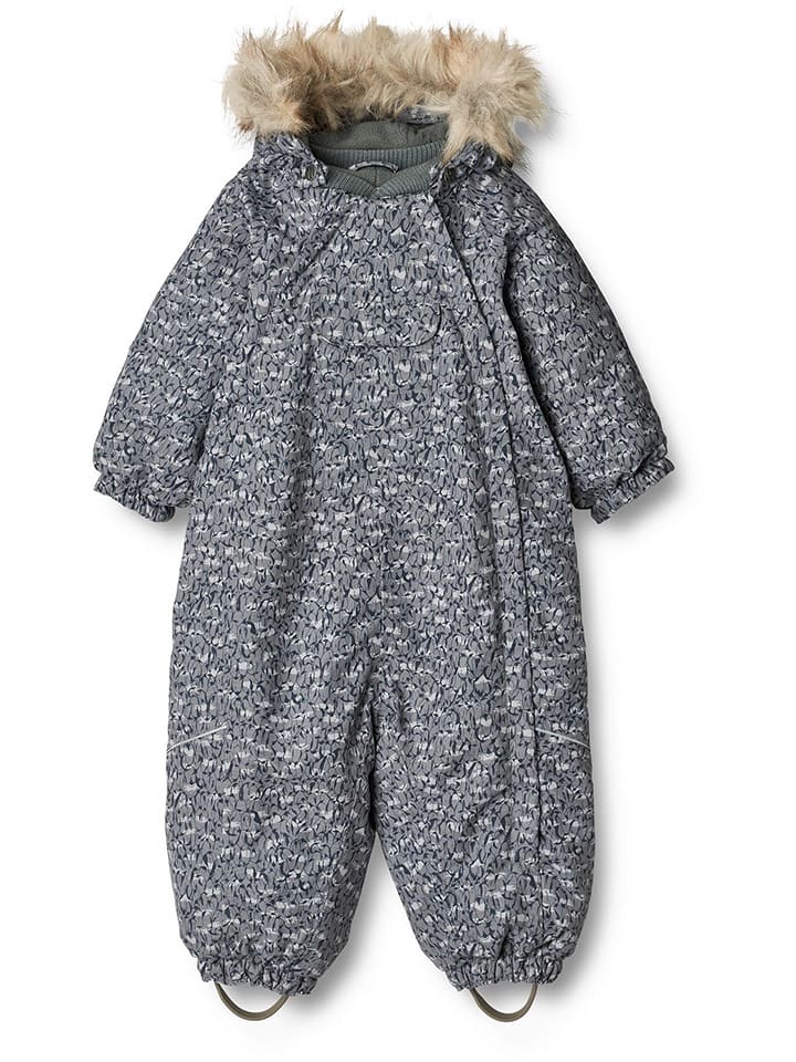 Wheat Kombinezon zimowy "Nickie" w kolorze szarym rozmiar: 86