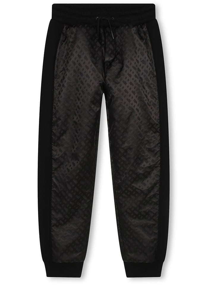Hugo Boss Kids Spodnie dresowe w kolorze czarnym rozmiar: 152