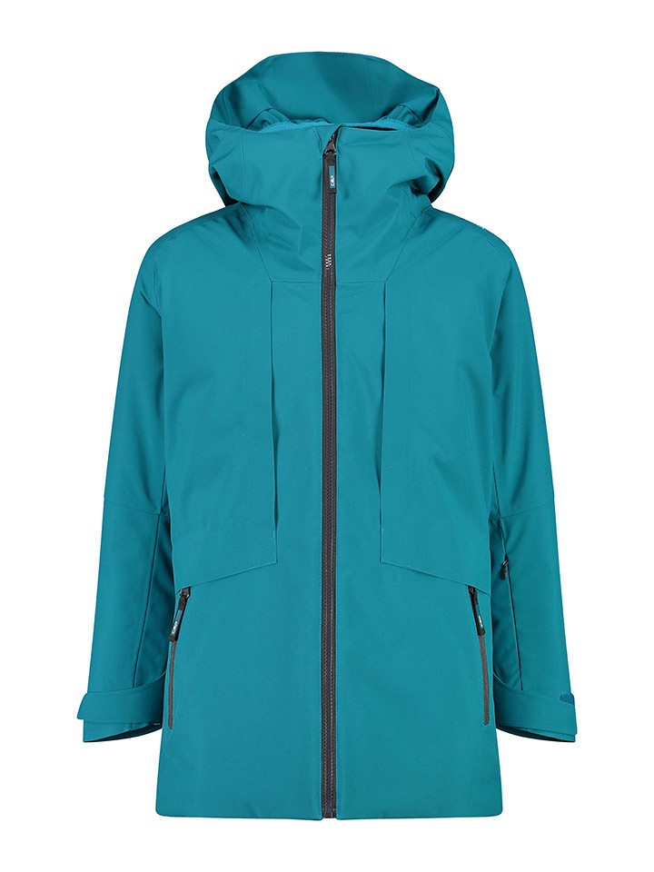 CMP Kurtka narciarska w kolorze turkusowym rozmiar: 128