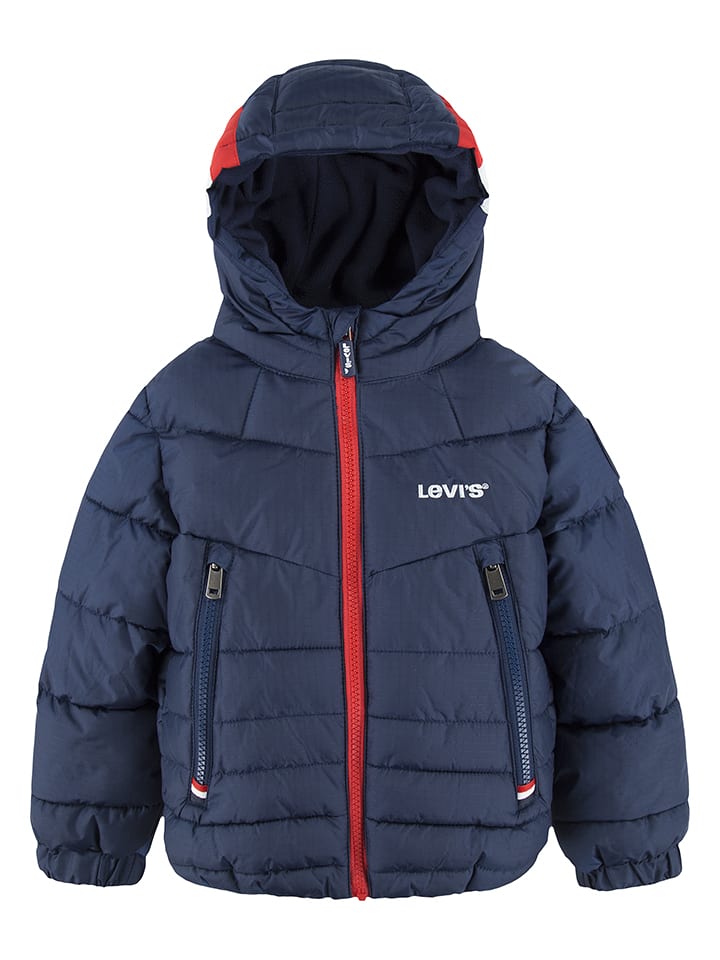 Levi's Kids Kurtka puchowa w kolorze niebieskim rozmiar: 152