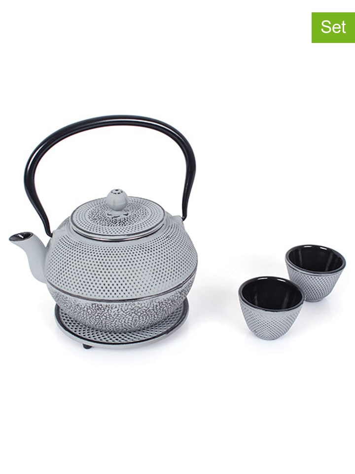 Echtwerk 4-częściowy zestaw w kolorze szarym do herbaty - 1,1 l rozmiar: onesize
