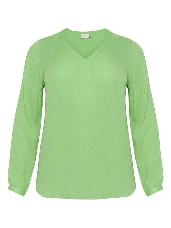 KAFFE curve Bluzka w kolorze zielonym rozmiar: 52