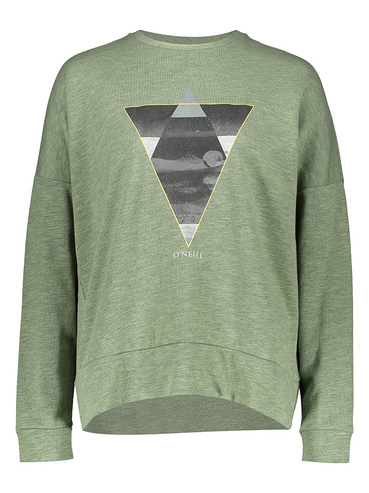 O'Neill Bluza "Varsha Crew" w kolorze zielonym rozmiar: XL