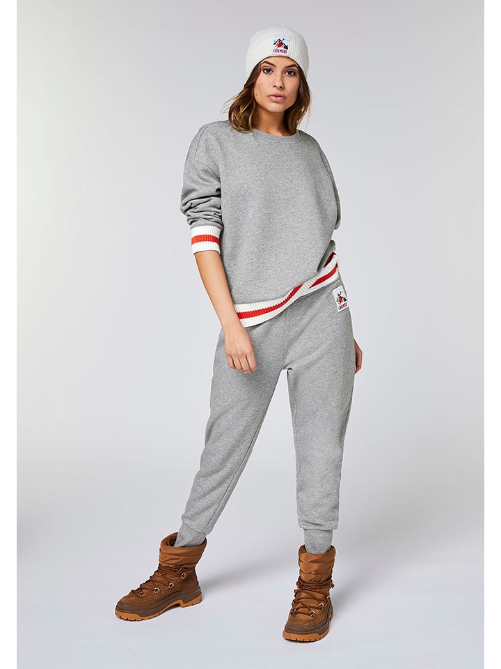 Chiemsee Spodnie dresowe w kolorze szarym rozmiar: XL