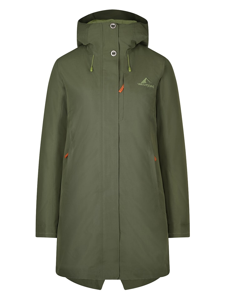 Westfjord Parka 3w1 "Skogafoss" w kolorze khaki rozmiar: L