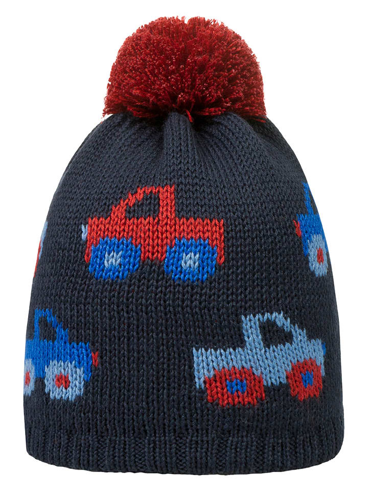 Döll Czapka w kolorze antracytowym ze wzorem rozmiar: 49 cm