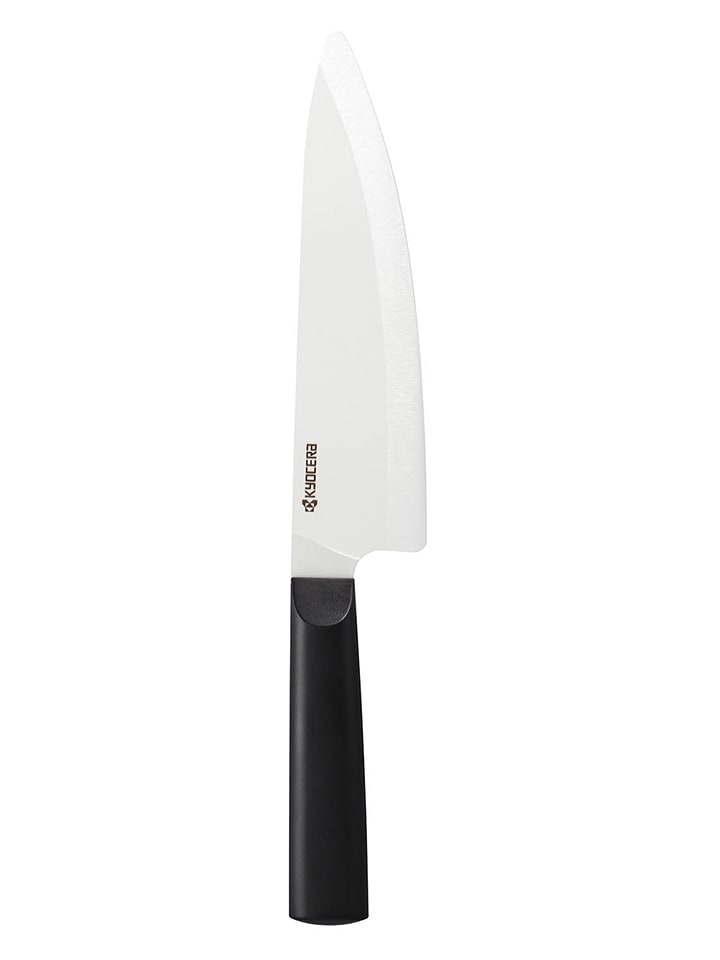 Kyocera Nóż szefa kuchni "Chowa" w kolorze czarnym - dł. 31,3 cm rozmiar: onesize