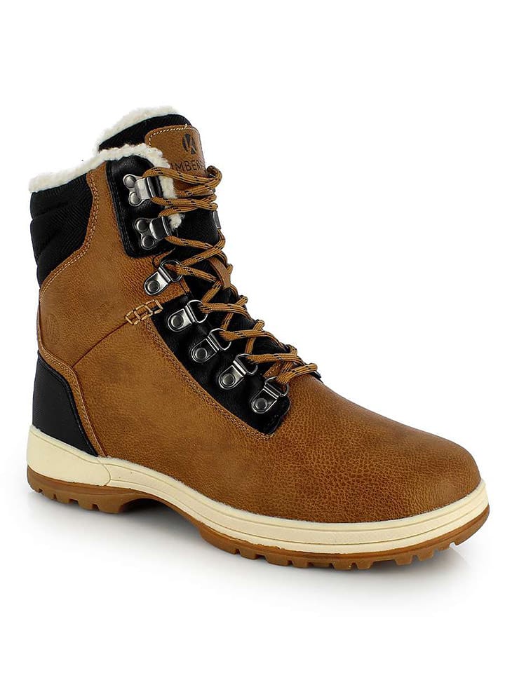 Kimberfeel Botki zimowe "Kyllian" w kolorze jasnobrązowym rozmiar: 46