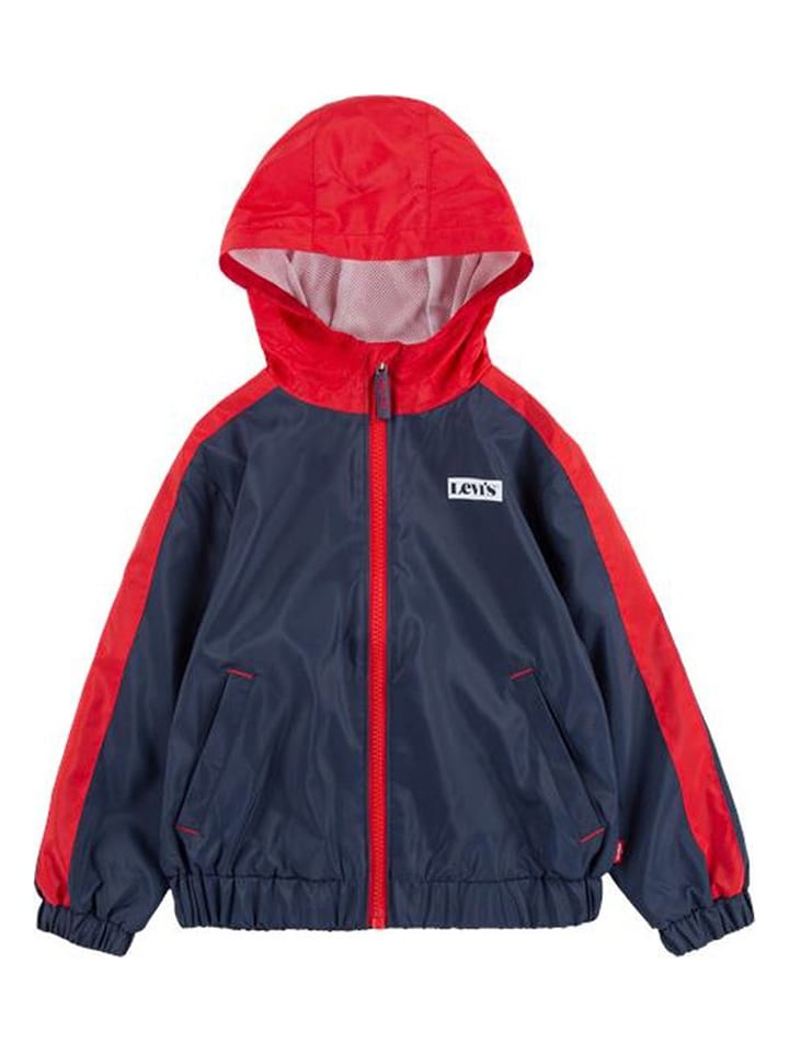 Levi's Kids Kurtka przejściowa w kolorze granatowo-czerwonym rozmiar: 140