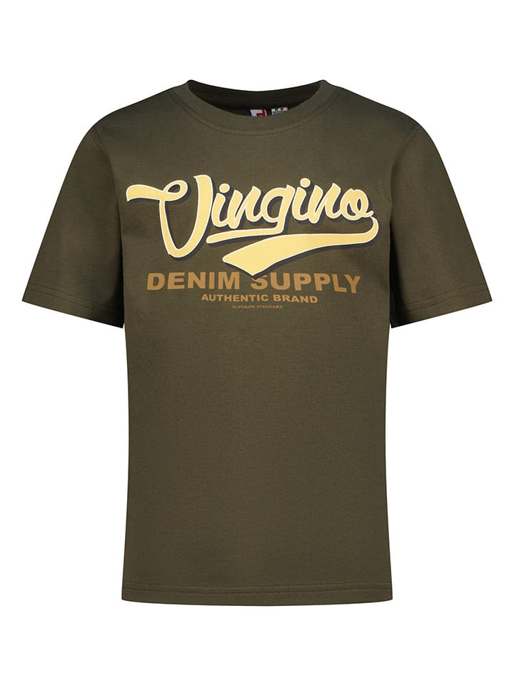 Vingino Koszulka w kolorze khaki rozmiar: 116