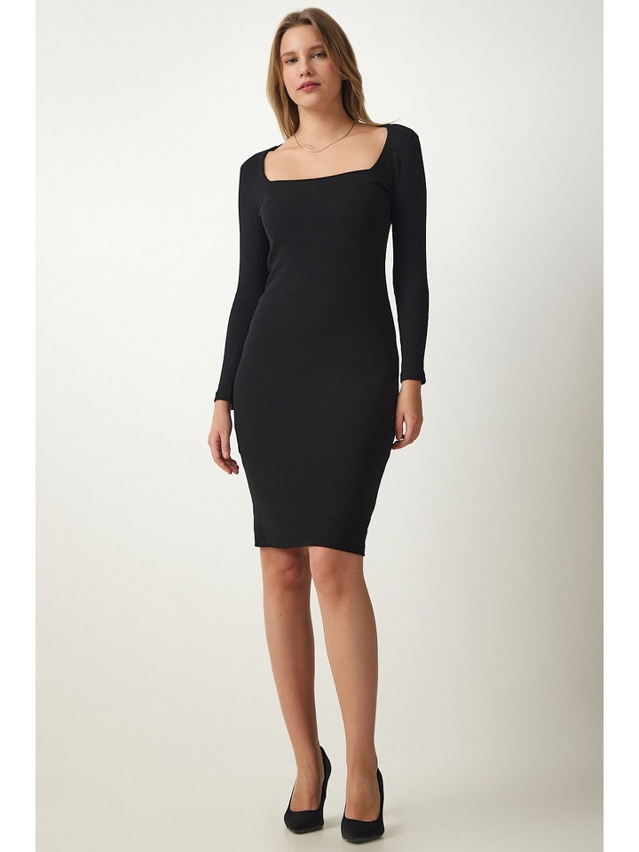 Happiness Istanbul Sukienka w kolorze czarnym rozmiar: S/M