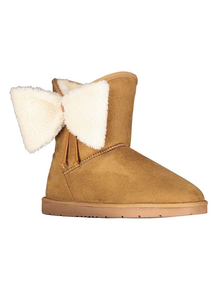 Geographical Norway Botki zimowe "Opap" w kolorze jasnobrązowym rozmiar: 40