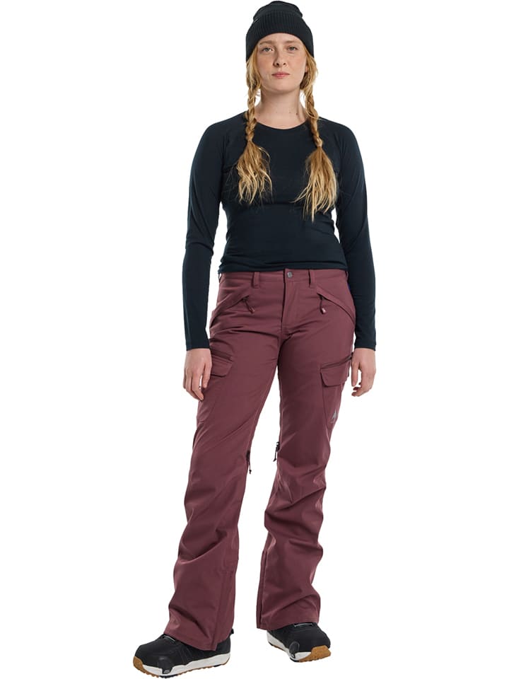 Burton Spodnie narciarskie w kolorze fioletowym rozmiar: XL