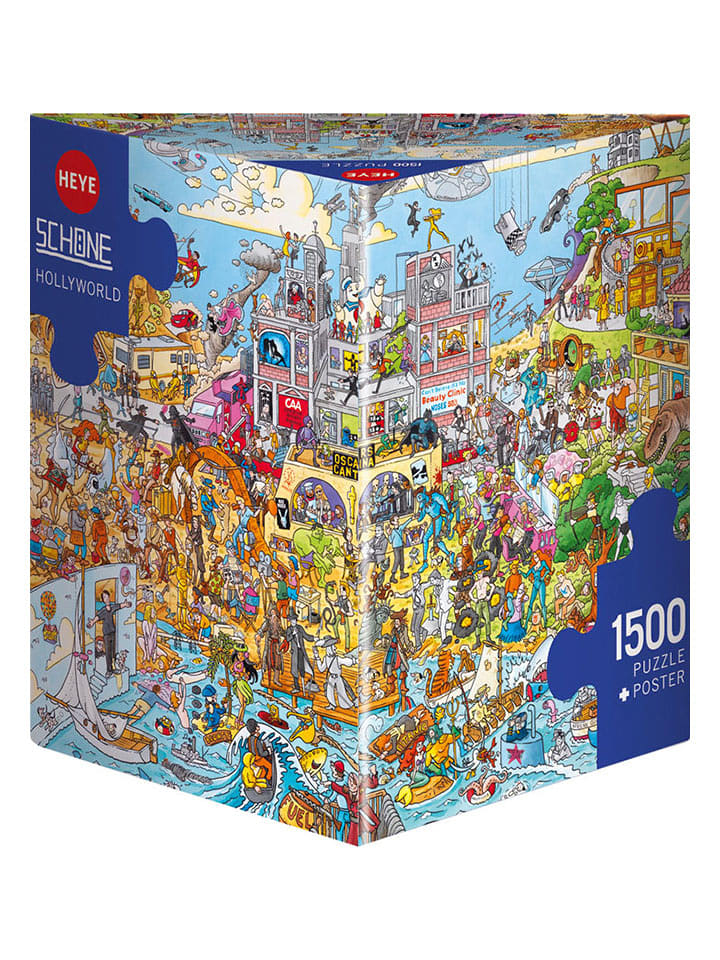 HEYE 1.500-częściowe puzzle "Hollyworld" - 12+ rozmiar: onesize