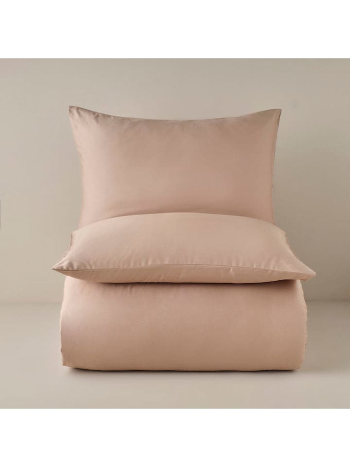 BELLA MAISON 2-częściowy komplet pościeli satynowej "Supreme" w kolorze jasnoróżowym rozmiar: 160x220 cm