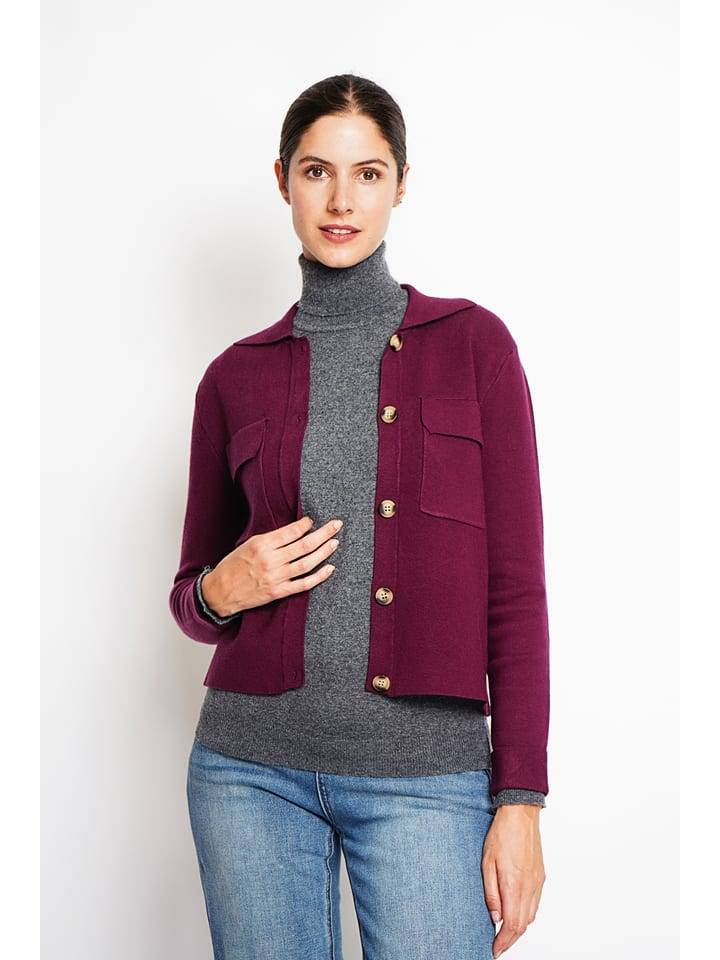 William de Faye Kardigan w kolorze fioletowym rozmiar: 34