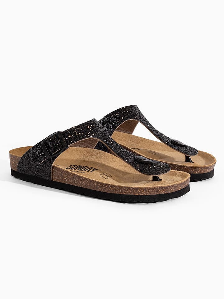 Sunbay Japonki "Camelia" w kolorze czarnym rozmiar: 36