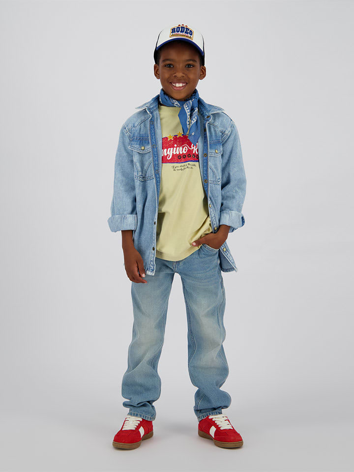 Vingino Dżinsy - Straight fit - w kolorze błękitnym rozmiar: 176