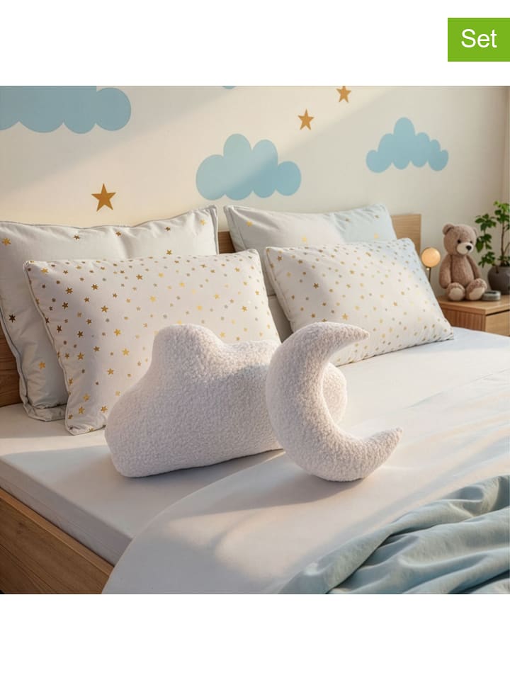 Wallity Poduszki (2 szt.) w kolorze białym rozmiar: onesize