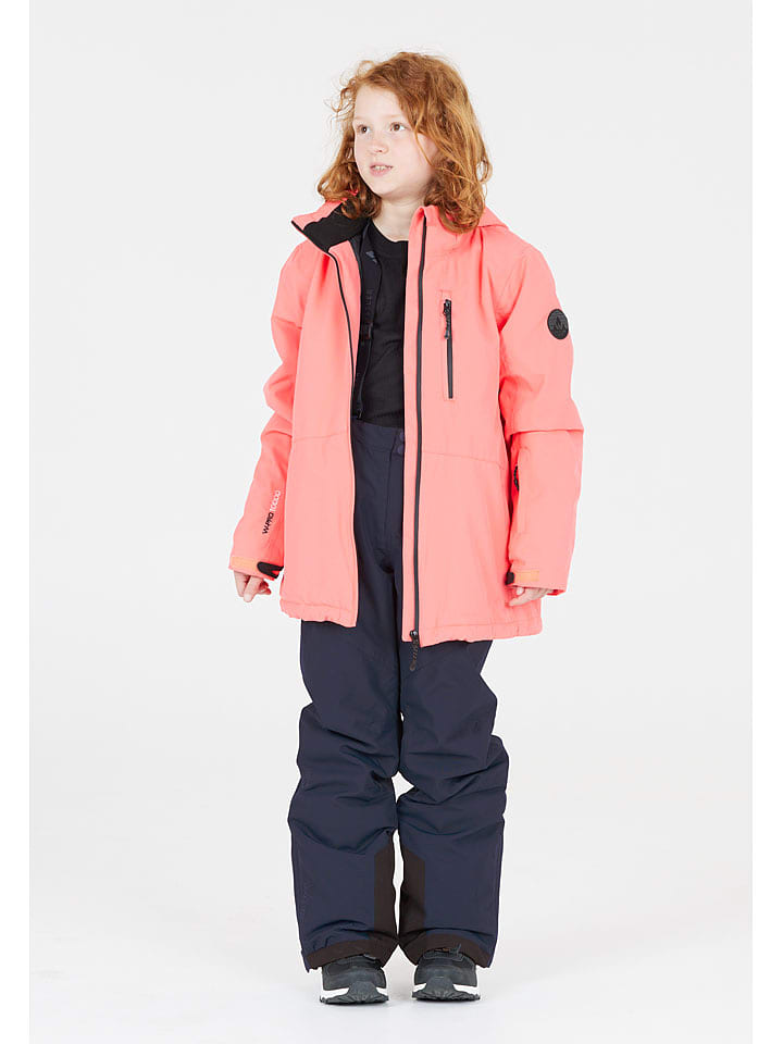 Whistler Spodnie narciarskie "Drizzle Jr" w kolorze granatowym rozmiar: 140