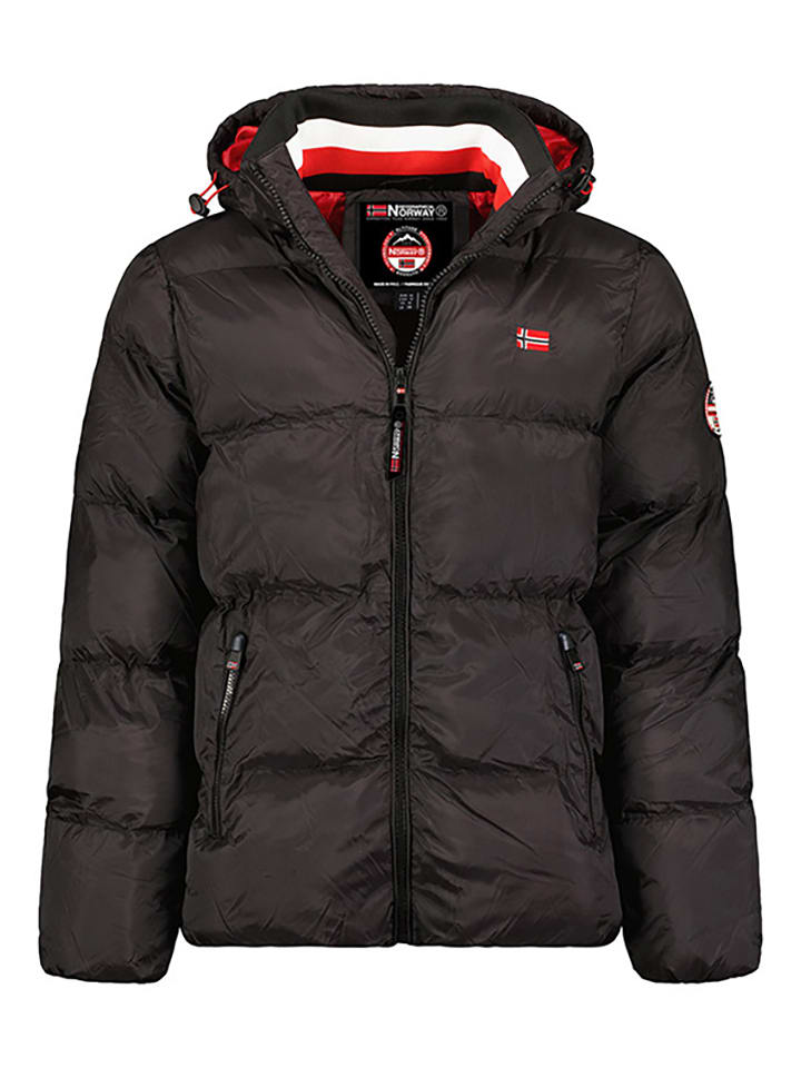 Geographical Norway Kurtka pikowana "Ancelo" w kolorze czarnym rozmiar: 140