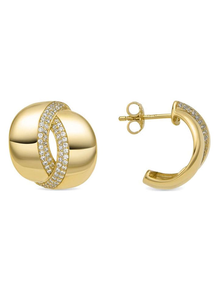 Luxenter Kolczyki-wkrętki z cyrkoniami rozmiar: onesize