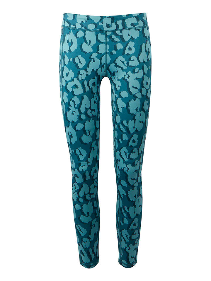 Regatta Legginsy zimowe "Barlia Winter" w kolorze turkusowym rozmiar: 104