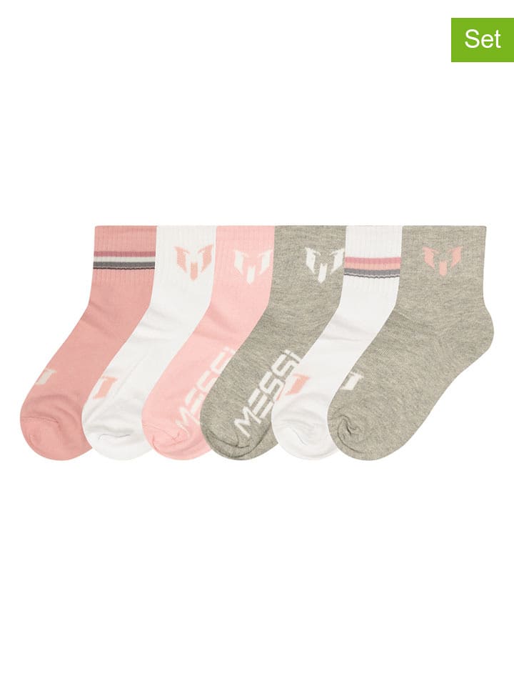 Messi Skarpety (6 par) w różnych kolorach rozmiar: 31-34