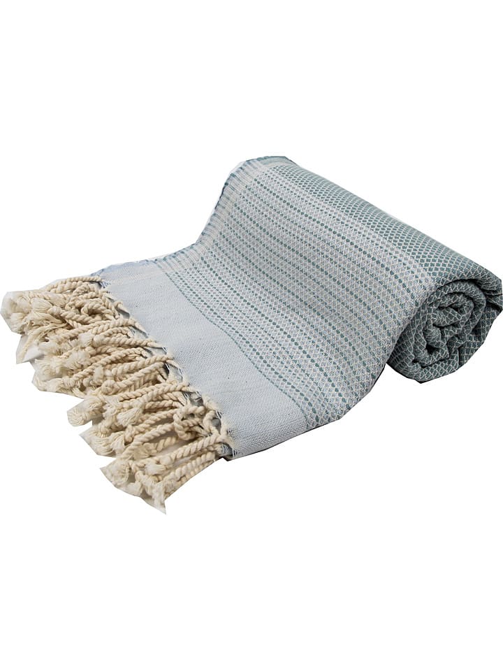 Samimi Chusta hammam w kolorze miętowo-błękitnym - 180 x 100 cm rozmiar: onesize