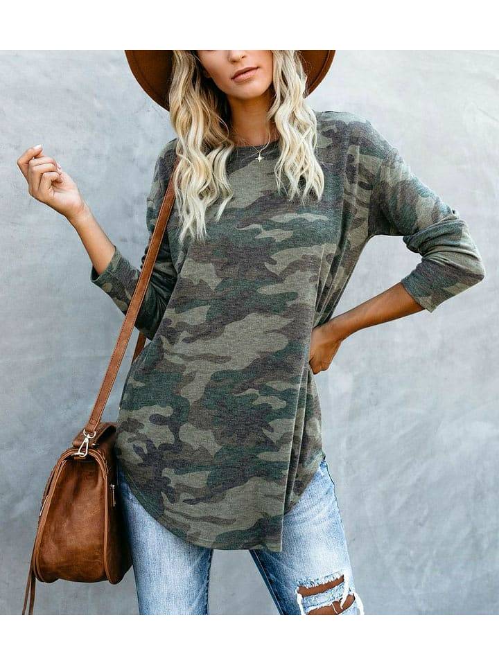 Milan Kiss Koszulka w kolorze khaki rozmiar: S