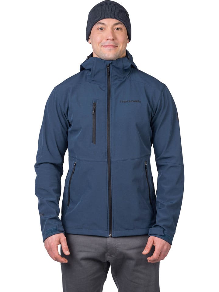 Hannah Kurtka softshellowa "Briston" w kolorze granatowym rozmiar: XXL