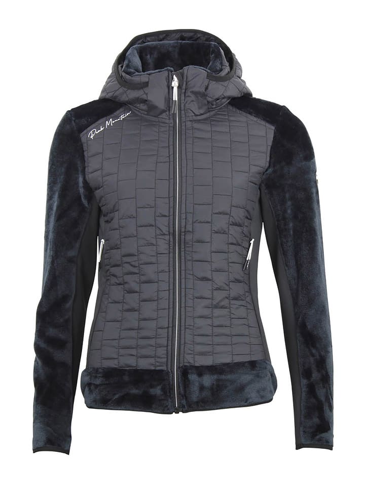 Peak Mountain Kurtka polarowa "Arlow" w kolorze antracytowym rozmiar: XL